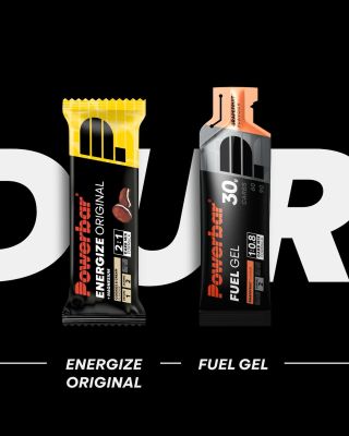 Tyčinka nebo gel… Při sportovním výkonu je to rychlý zdroj energie. Co preferuješ ty❓ #powerbar #tvujsporttvojeidentita