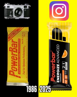 HODNĚ SE TOHO ZMĚNILO, ale chuť POWERBAR tyčinek je pořád stejně skvělá‼️ #powerbar #tvujsporttvojeidentita